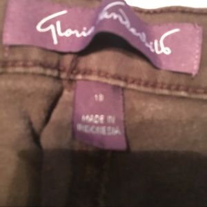 Gloria Vanderbilt size 18 style Amanda brown jeans